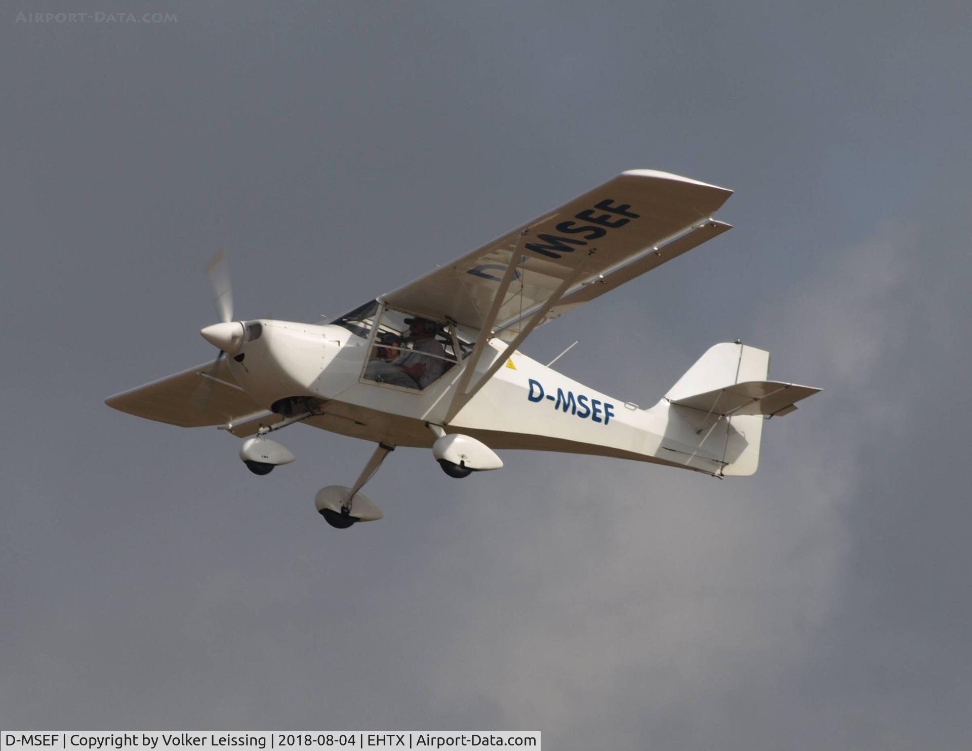D-MSEF, Aerospool Eurofox 912-2 C/N 076099, take of after airshow