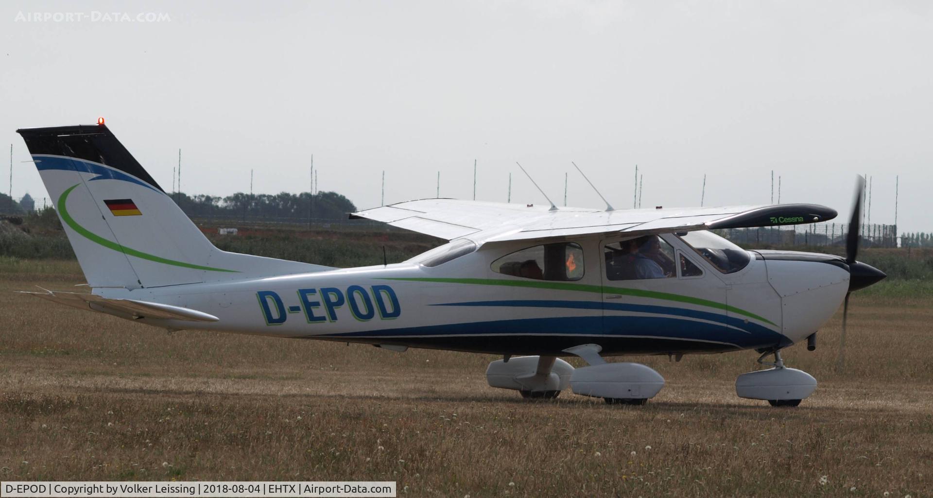 D-EPOD, 1978 Cessna 177B Cardinal C/N 17702729, taxi to parking