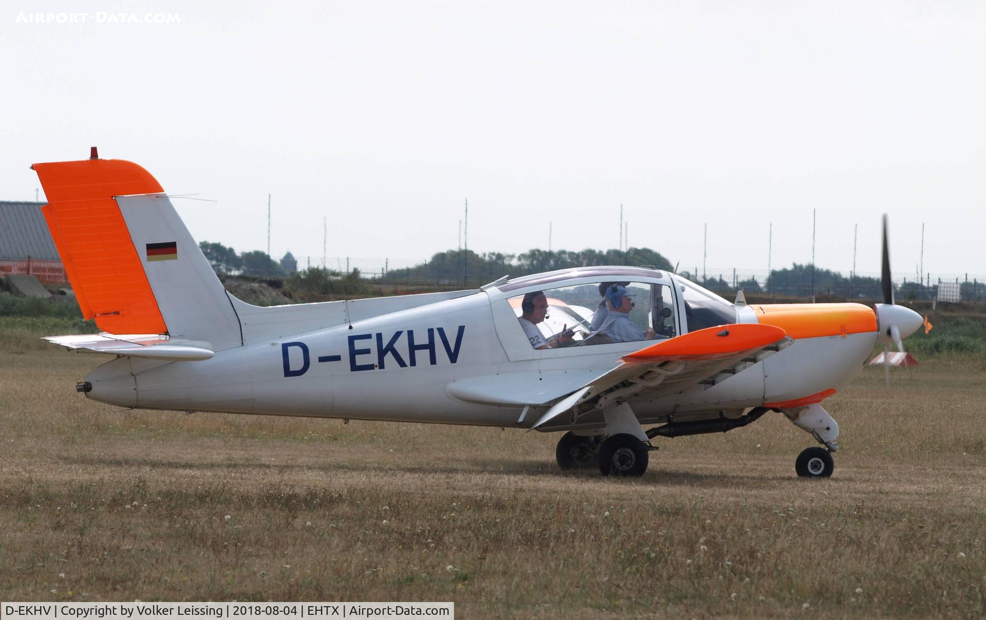 D-EKHV, 1973 Morane-Saulnier MS.894E Rallye Minerva 220GT C/N 12203, taxi to parking