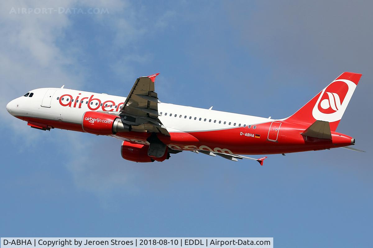D-ABHA, 2008 Airbus A320-214 C/N 3540, eddl