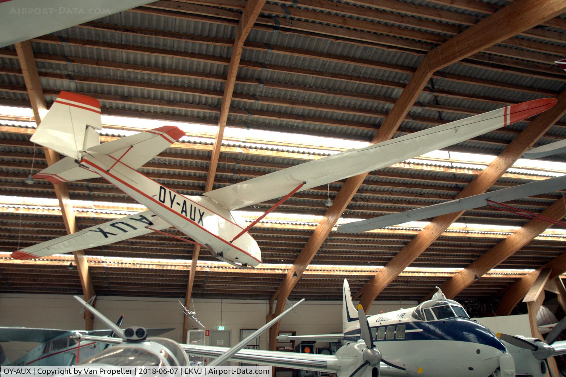 OY-AUX, 1947 Schneider Grunau Baby IIb C/N P.F.G.8, Schneider Grunau Baby IIB in Danmarks Flymuseum at Stauning airport