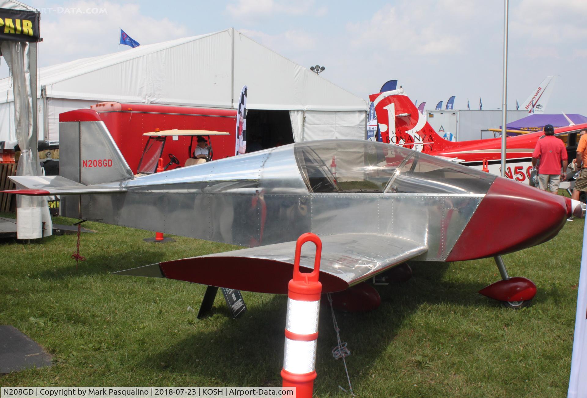 N208GD, Sonex Sonex C/N 450, Sonex