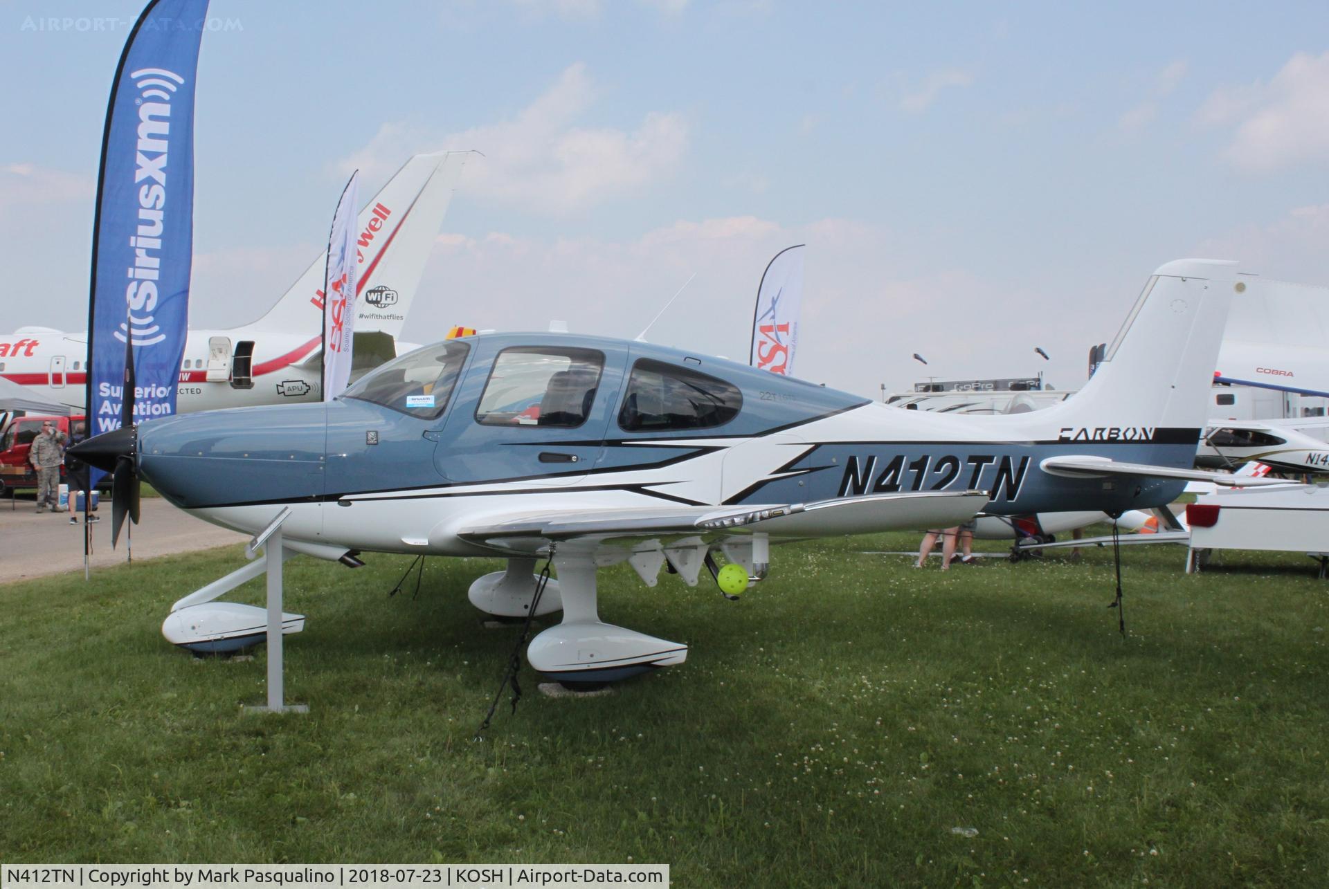 N412TN, 2018 Cirrus SR22T C/N 1749, Cirrus SR22T