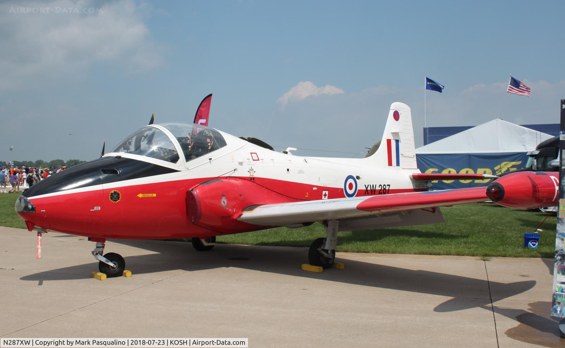 N287XW, 1969 BAC 84 Jet Provost T.5 C/N EEP/JP/951, BAC 84 Jet Provost T.5