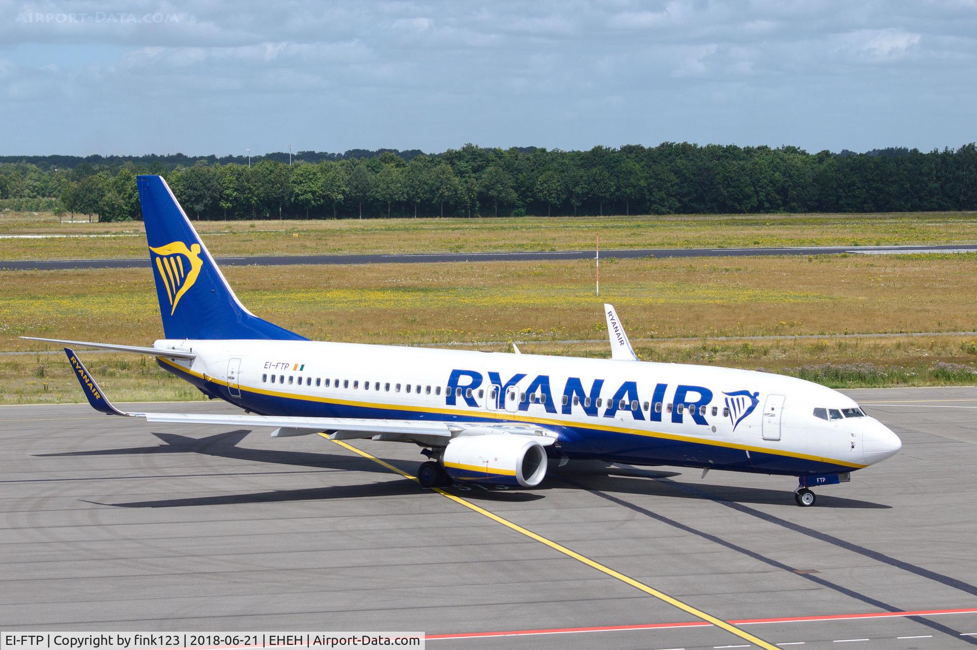 EI-FTP, 2016 Boeing 737-8AS C/N 44766, 