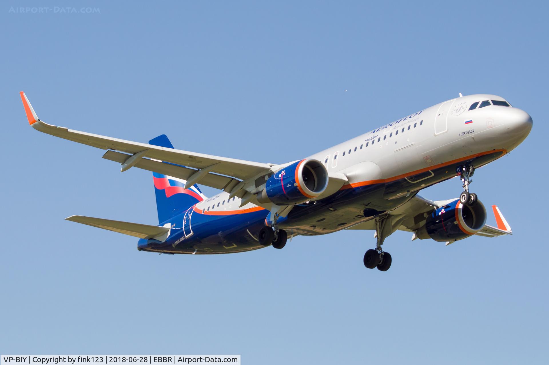 VP-BIY, 2018 Airbus A320-214 C/N 8073, 