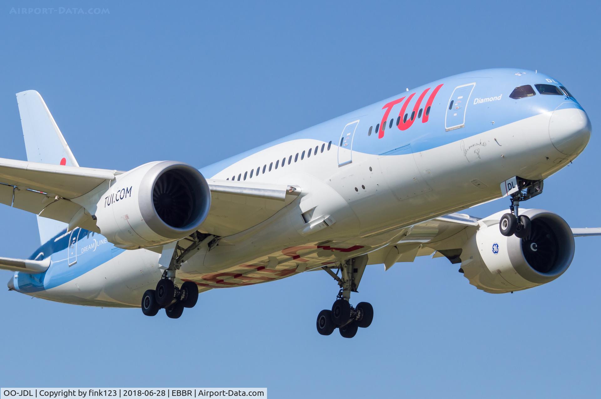 OO-JDL, 2013 Boeing 787-8 Dreamliner C/N 34425, 