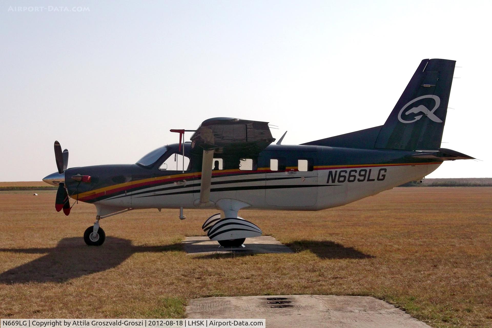 N669LG, 2010 Quest Kodiak 100 C/N 100-0037, Siófok-Kiliti Airport, Hungary