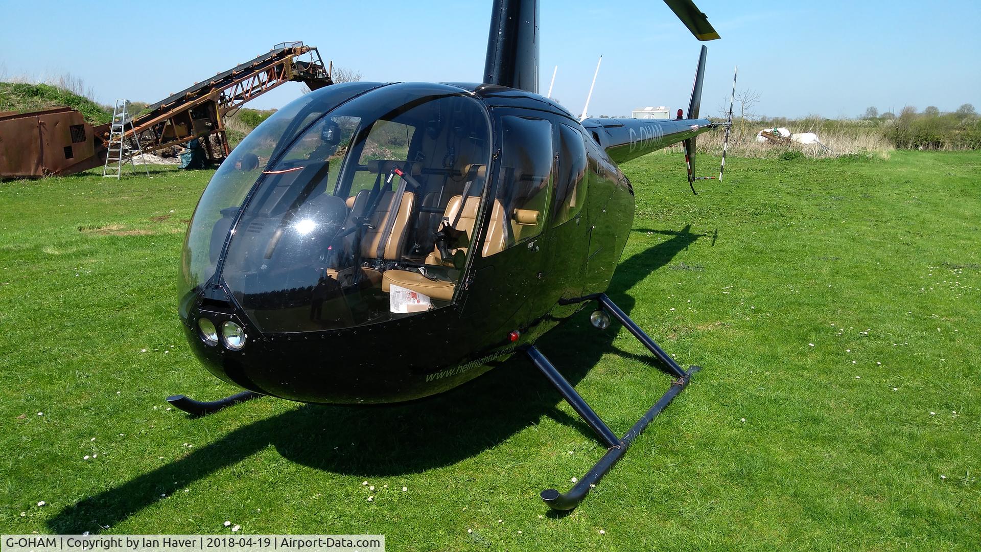G-OHAM, 2005 Robinson R44 Raven II C/N 10743, Bourne, South Lincolnshire UK