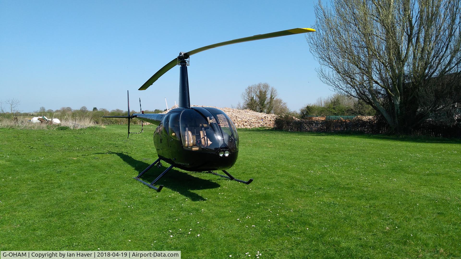 G-OHAM, 2005 Robinson R44 Raven II C/N 10743, Bourne, South Lincolnshire UK