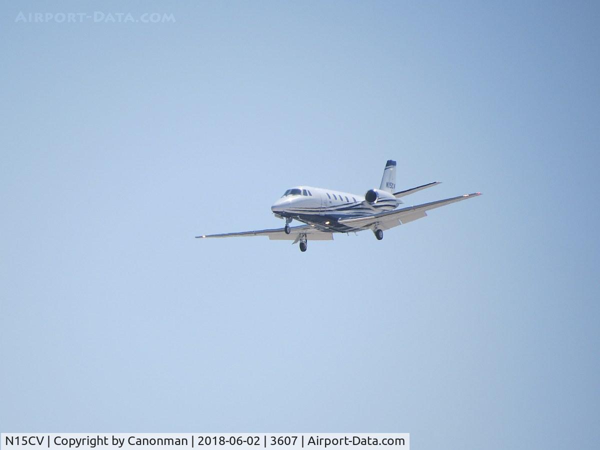 N15CV, 2007 Cessna 560 Citation Encore+ C/N 560-0766, Landing
