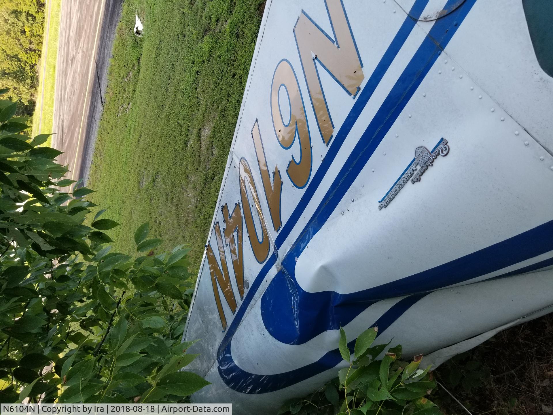 N6104N, 1968 Beech A23-24 Musketeer Super III C/N MA-337, Airplane is salvage