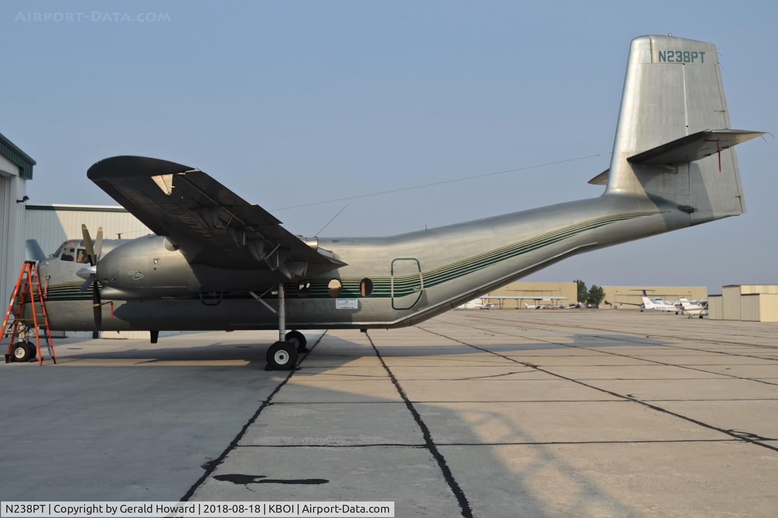 N238PT, 1965 De Havilland Canada DHC-4A Caribou C/N 238, Undergoing some electrical work.