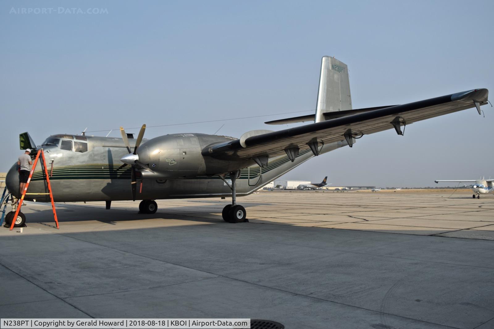 N238PT, 1965 De Havilland Canada DHC-4A Caribou C/N 238, Undergoing some electrical work.