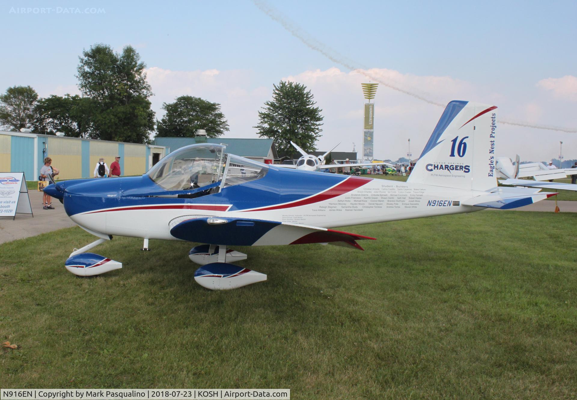 N916EN, 2017 Vans RV-12 C/N 120960, Vans RV-12