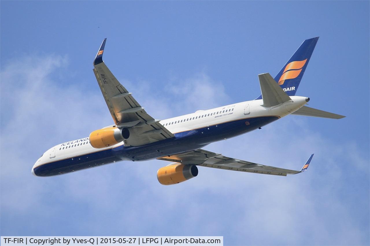 TF-FIR, 1994 Boeing 757-256 C/N 26242, Boeing 757-256, Take off rwy 27L, Roissy Charles De Gaulle airport (LFPG-CDG)