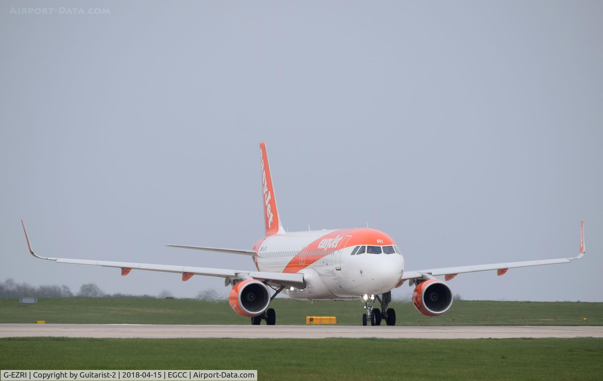 G-EZRI, 2017 Airbus A320-214 C/N 7750, At Manchester