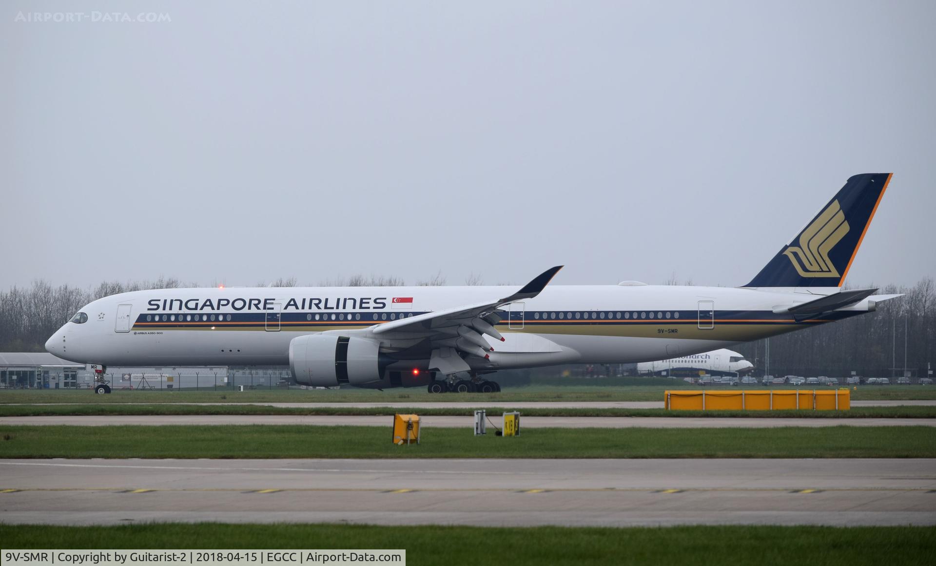 9V-SMR, 2017 Airbus A350-941 C/N 140, At Manchester