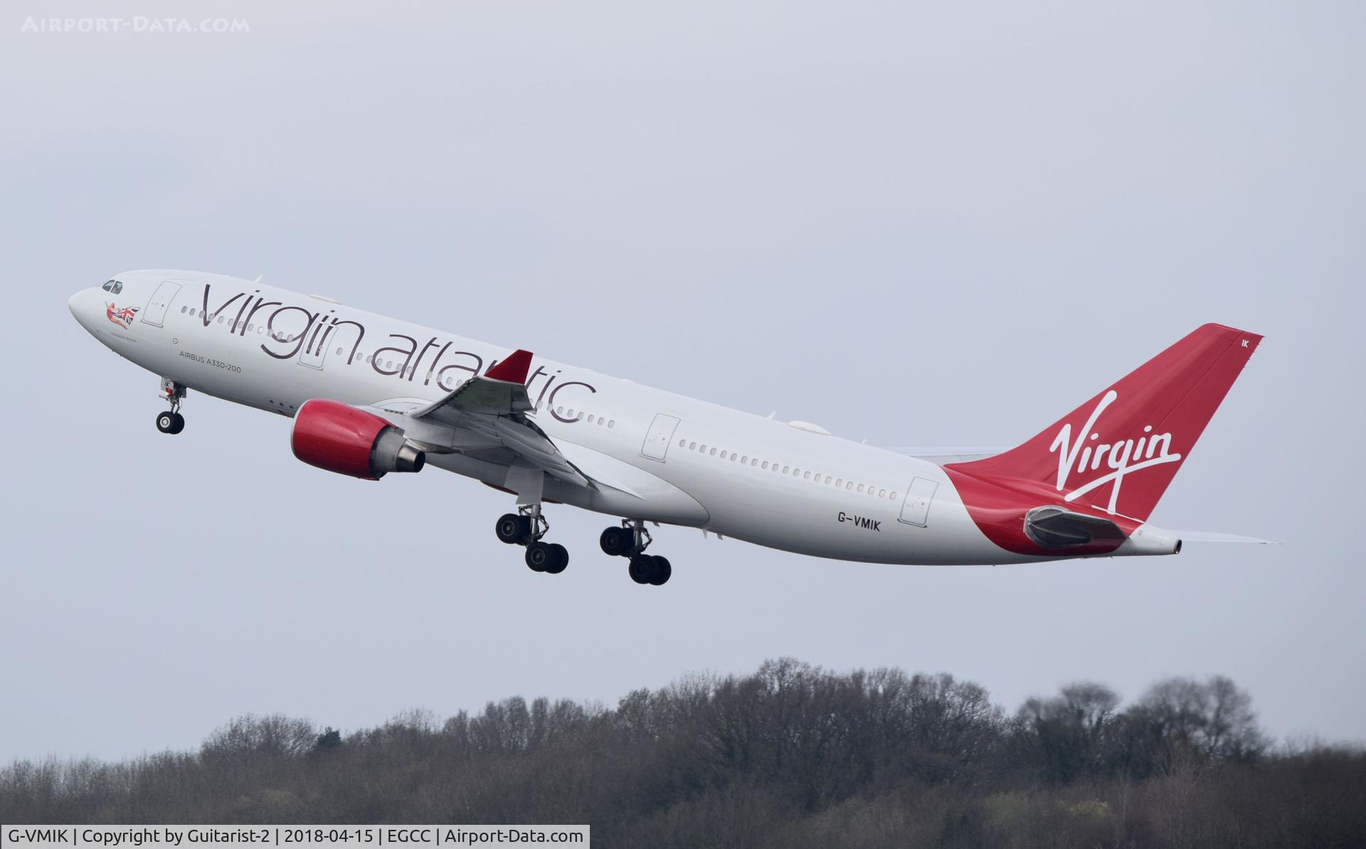 G-VMIK, 2001 Airbus A330-223 C/N 432, At Manchester