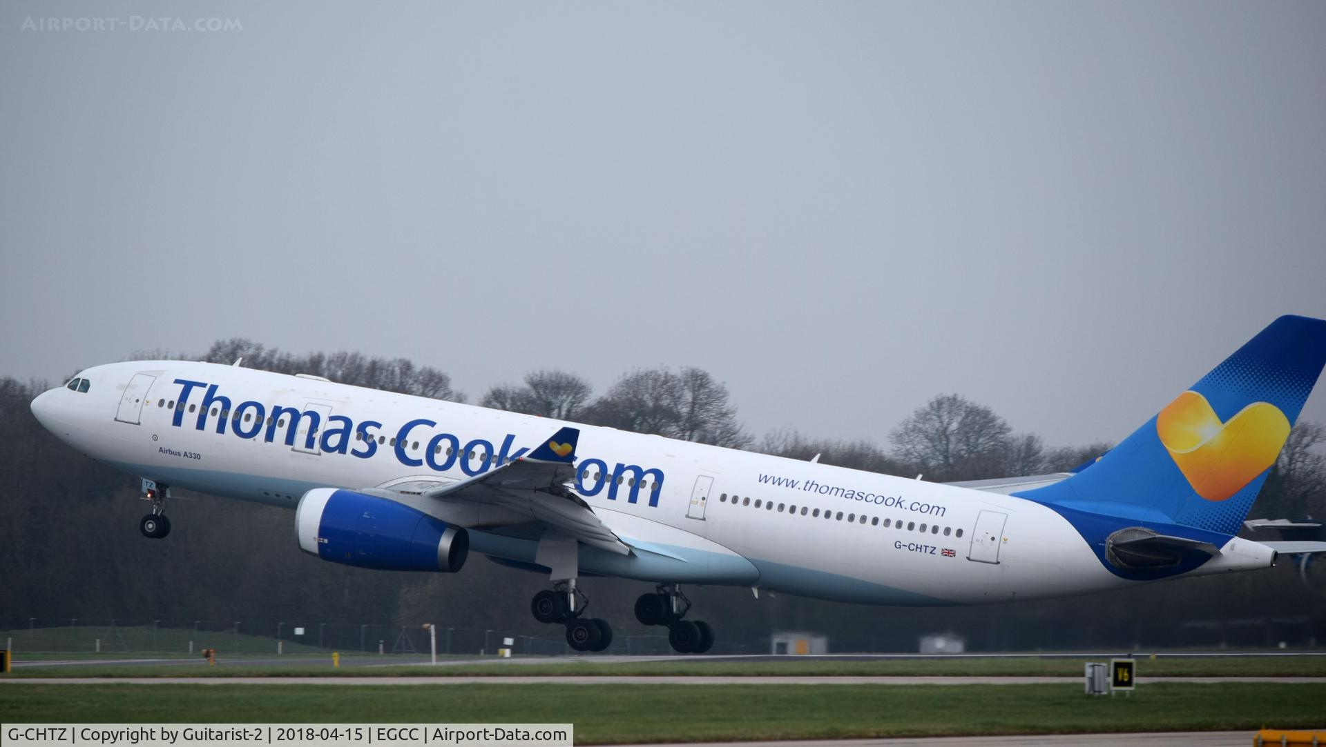 G-CHTZ, 2001 Airbus A330-243 C/N 398, At Manchester