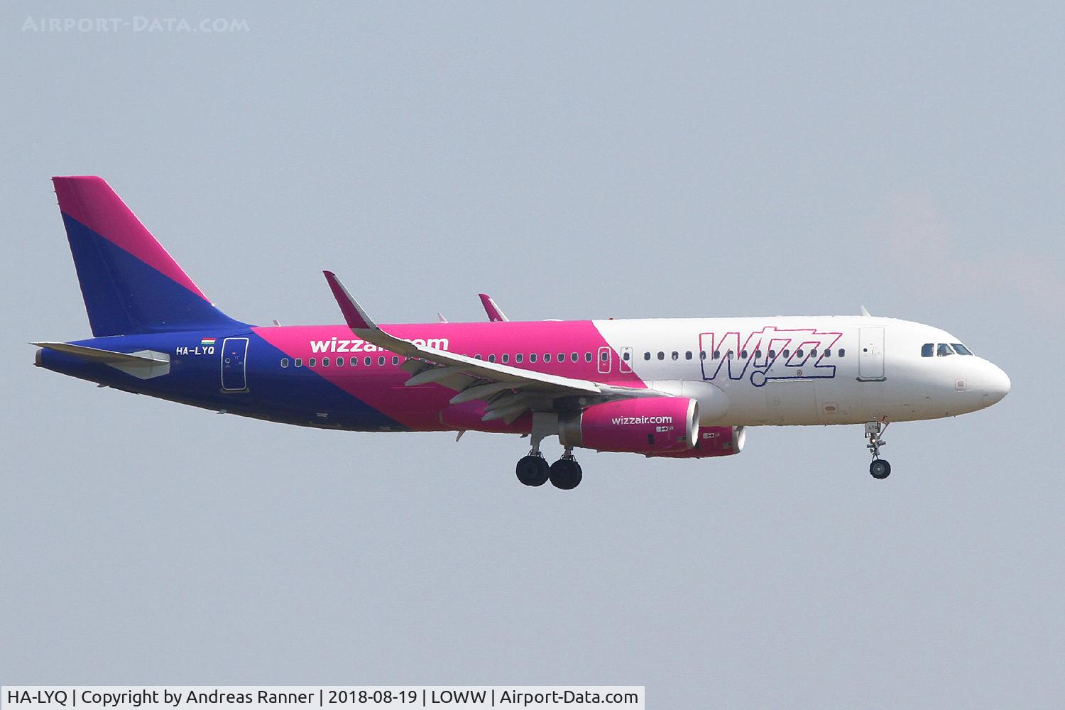 HA-LYQ, 2015 Airbus A320-232 C/N 6614, Wizz Air A320