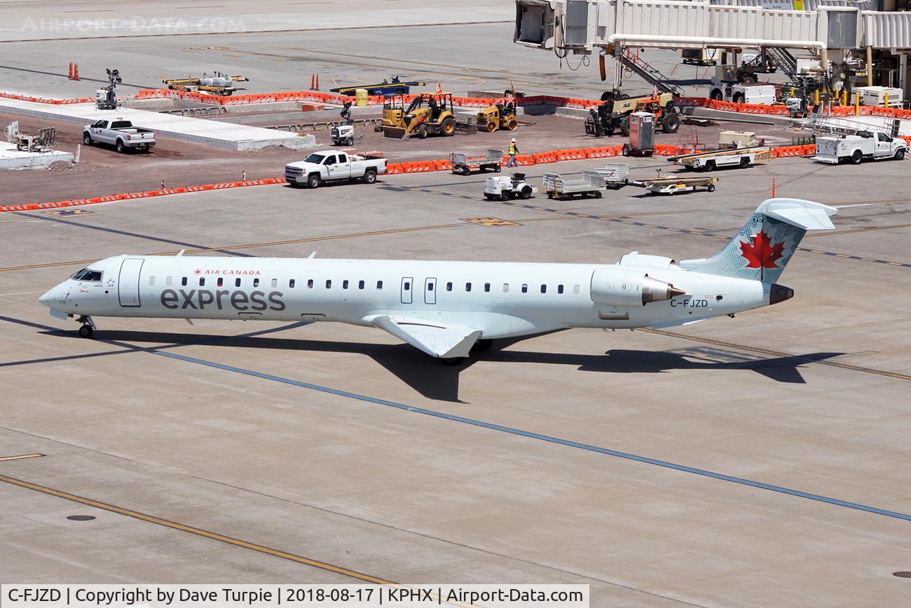 C-FJZD, 2016 Bombardier CRJ-900 (CL-600-2D24) C/N 15420, No comment.