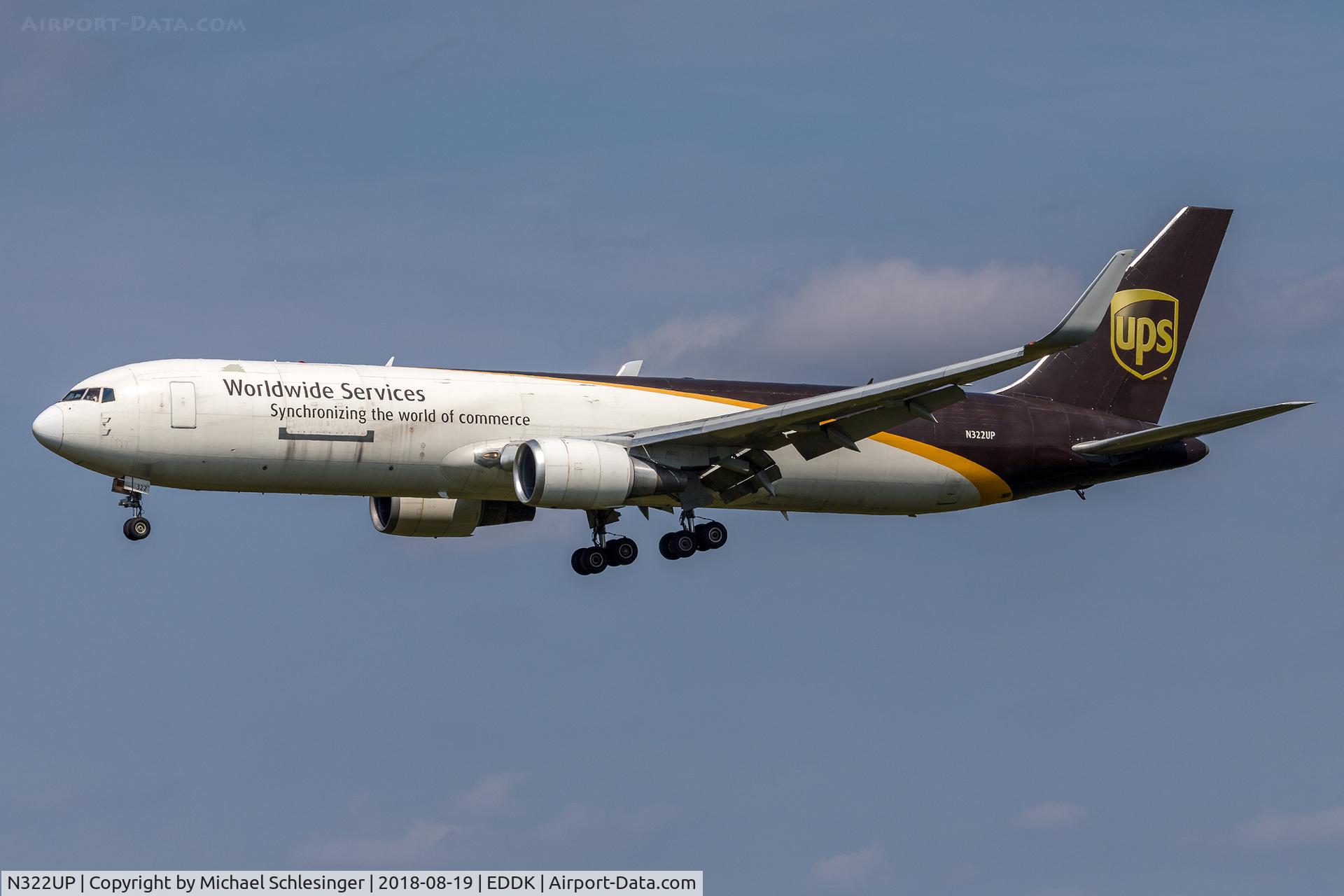 N322UP, 1997 Boeing 767-34AF C/N 27748, N322UP - Boeing 767-34AF(ER)(WL) - United Parcel Service (UPS)