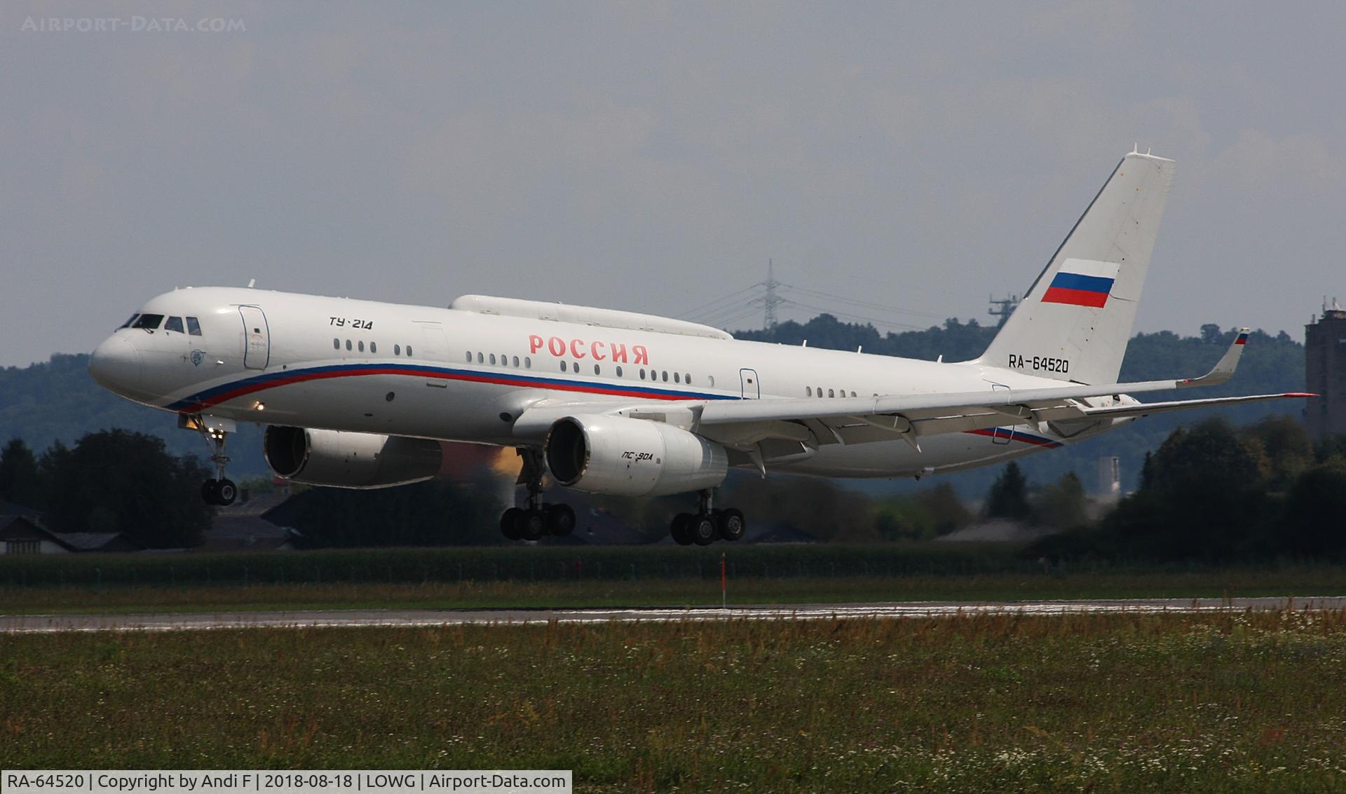 RA-64520, , Rossiya - Special Flight Detachment Tupolev Tu-214