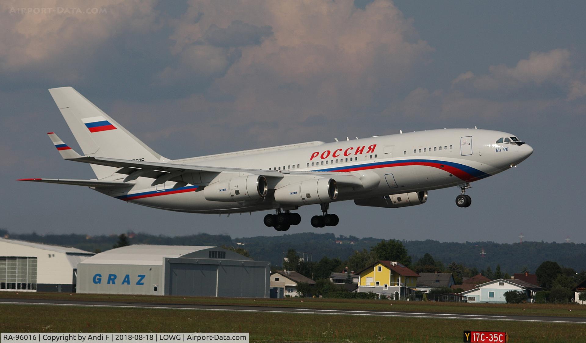 RA-96016, 2004 Ilyushin Il-96-300 C/N 74393202010, Rossiya - Special Flight Squadron Il-96-300