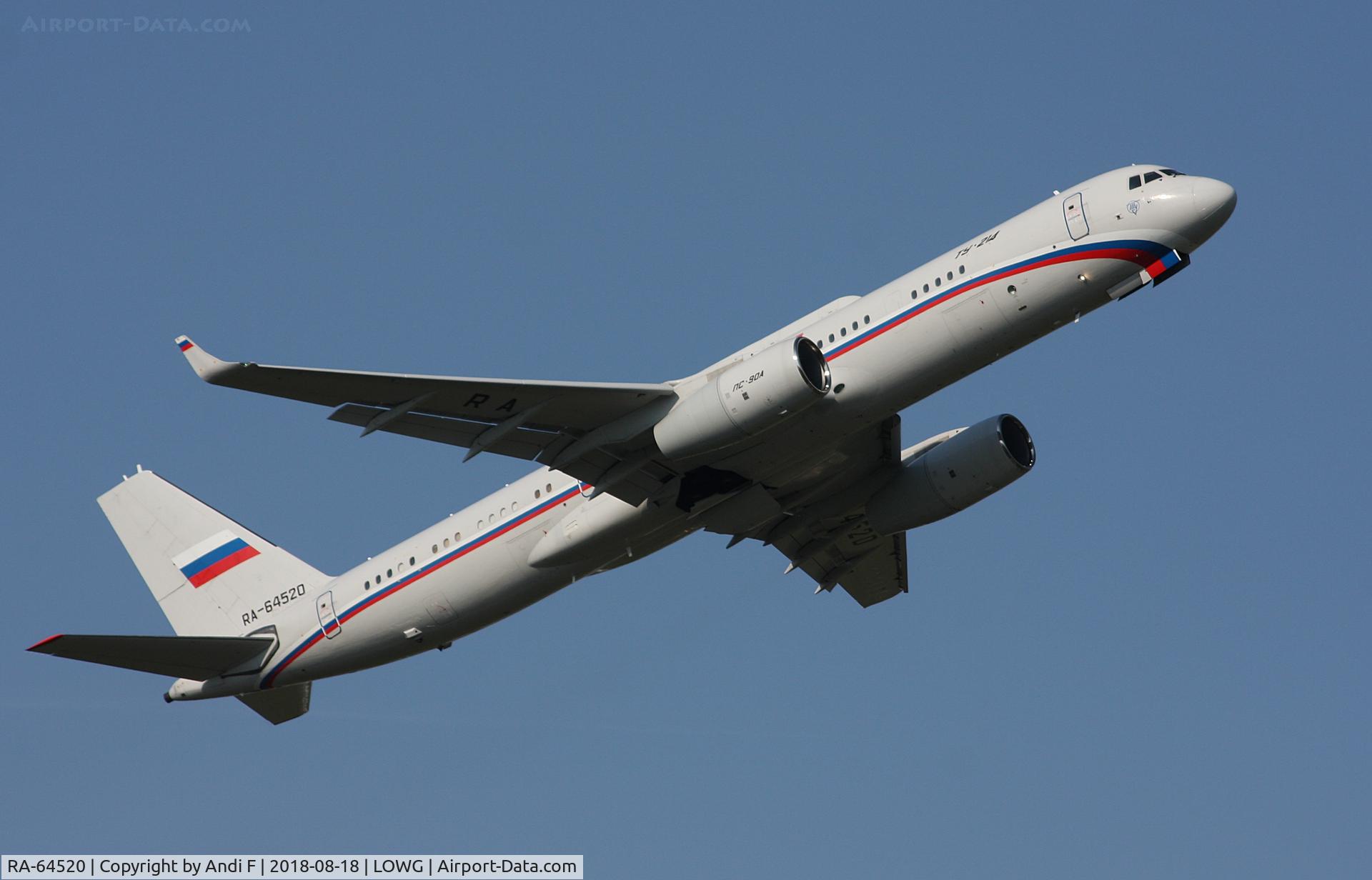 RA-64520, , Rossiya - Special Flight Squadron Tu-214