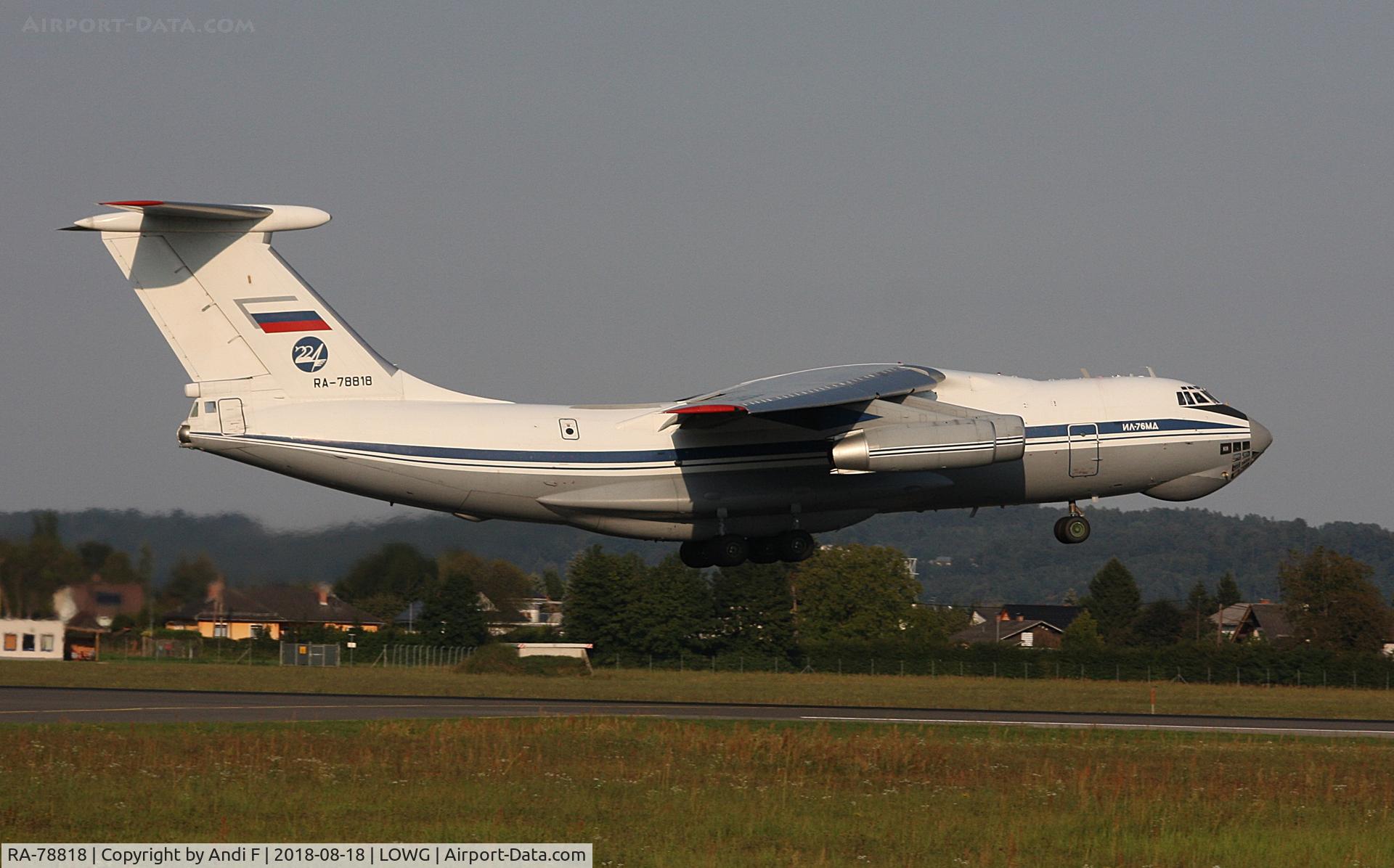 RA-78818, 1989 Ilyushin Il-76MD C/N 0093495858, Russia - Air Force  Ilyushin Il-76