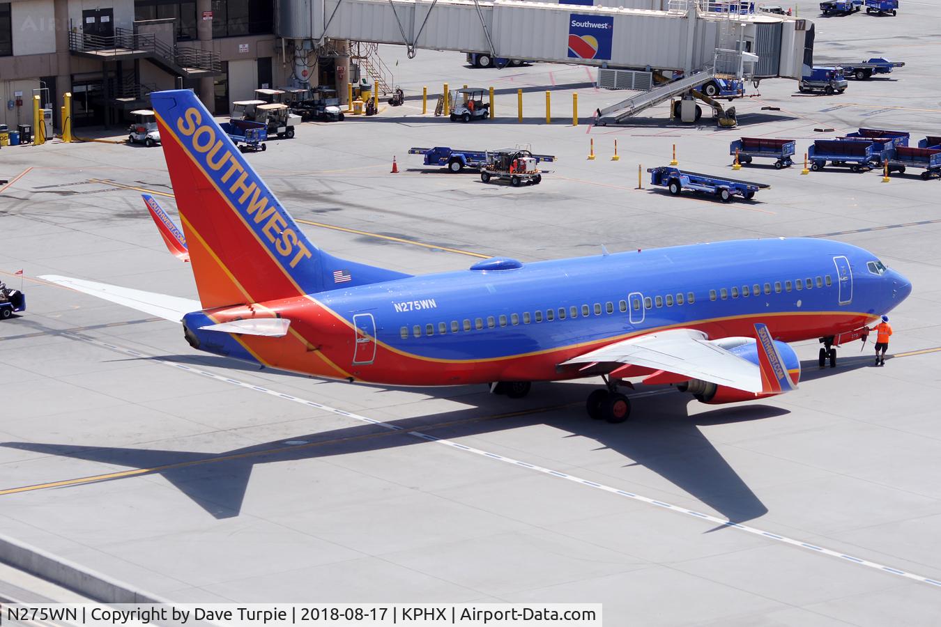 N275WN, 2007 Boeing 737-7H4 C/N 36153, No comment.