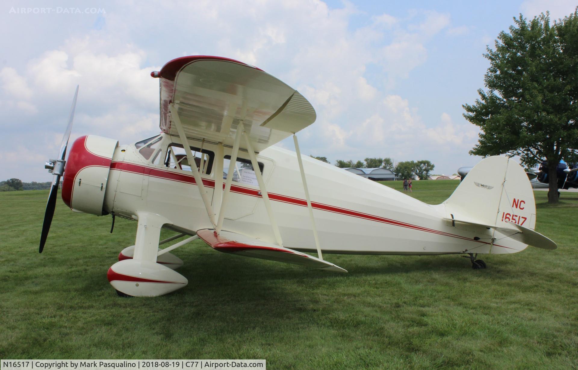 N16517, 1936 Waco YKS-6 C/N 4508, Waco YKS-6