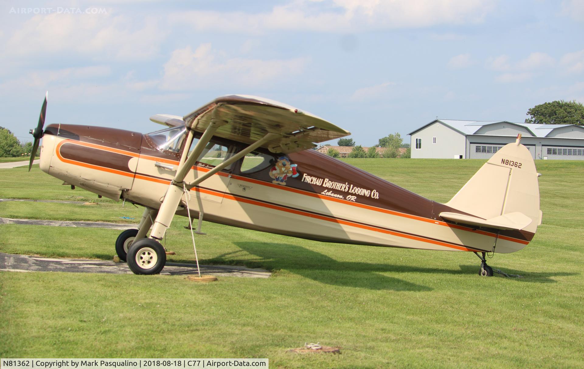 N81362, 1946 Fairchild 24R-46 C/N R46262, Fairchild 24R-46