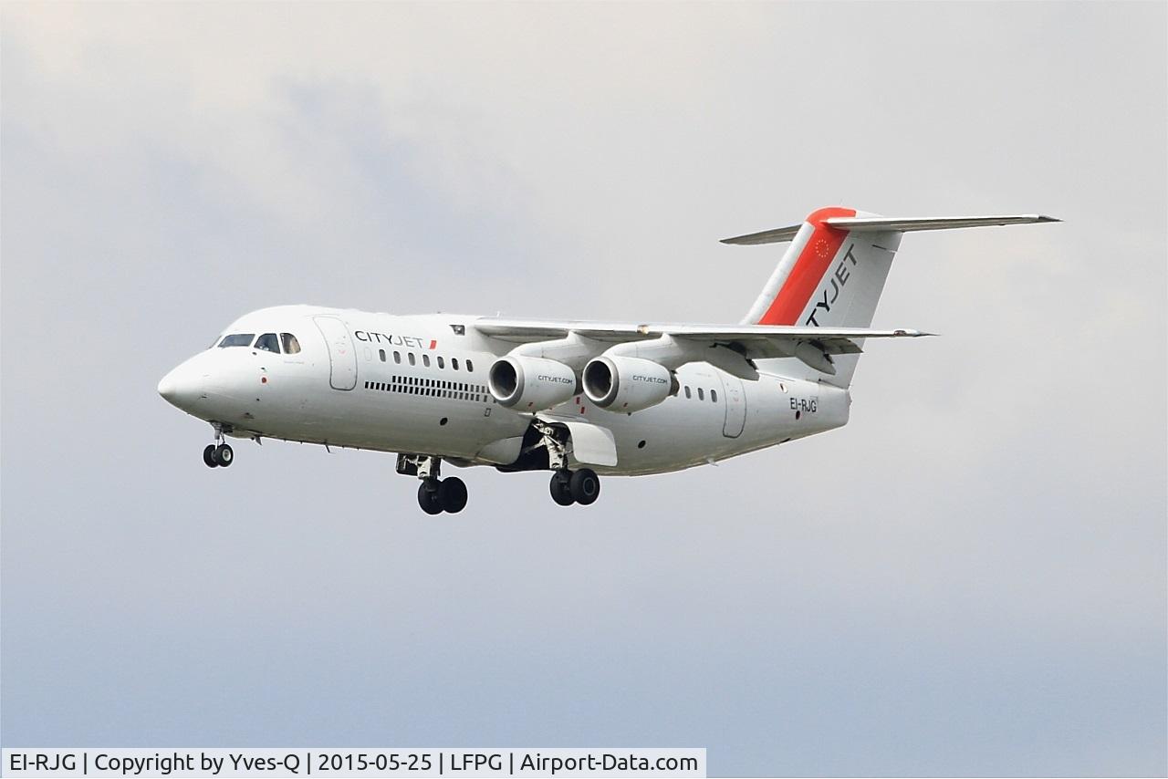 EI-RJG, 1999 British Aerospace Avro 146-RJ85A C/N E2344, British Aerospace RJ-85A, On final rwy 26, Paris Orly Airport (LFPO-ORY)