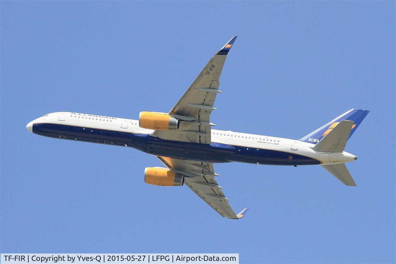 TF-FIR, 1994 Boeing 757-256 C/N 26242, Boeing 757-256, Take off rwy 27L, Roissy Charles De Gaulle airport (LFPG-CDG)
