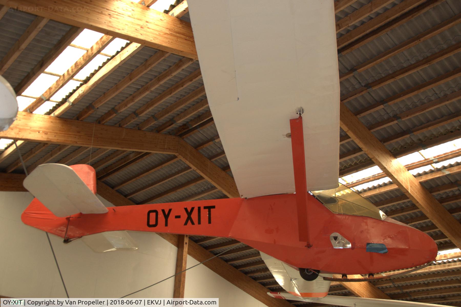 OY-XIT, 1964 Raab Doppelraab IV C/N 3/101, Raab Doppelraab IV glider in Danmarks Flymuseum at Stauning airport
