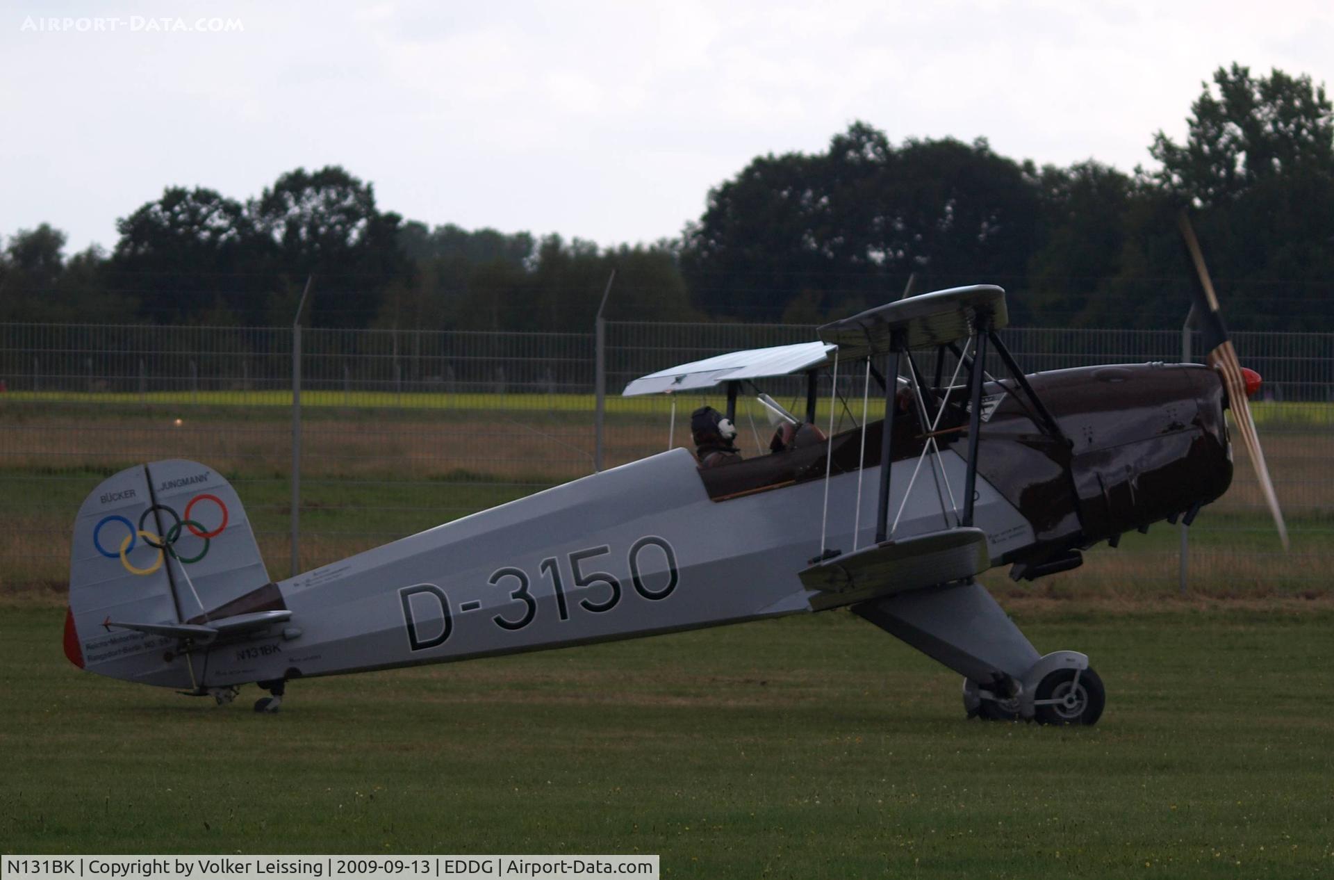 N131BK, 1935 CASA 1-131E Jungmann C/N 2082, taxi to parking