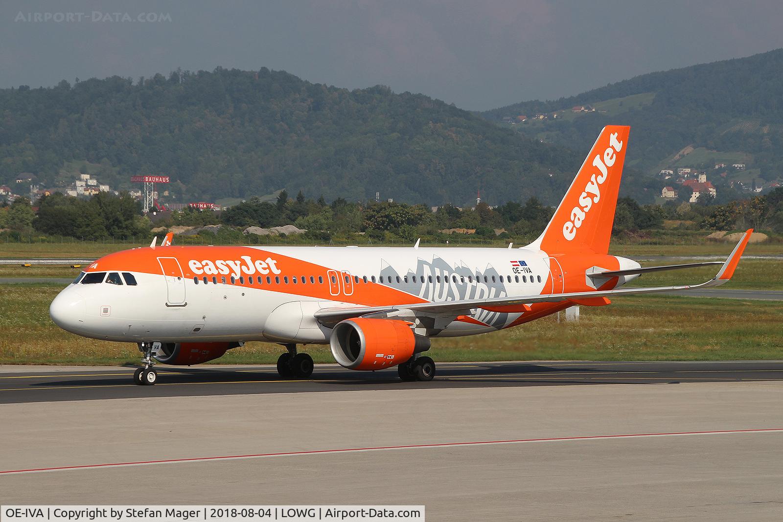 OE-IVA, 2015 Airbus A320-214 C/N 6970, Easy Jet A320-200 @GRZ