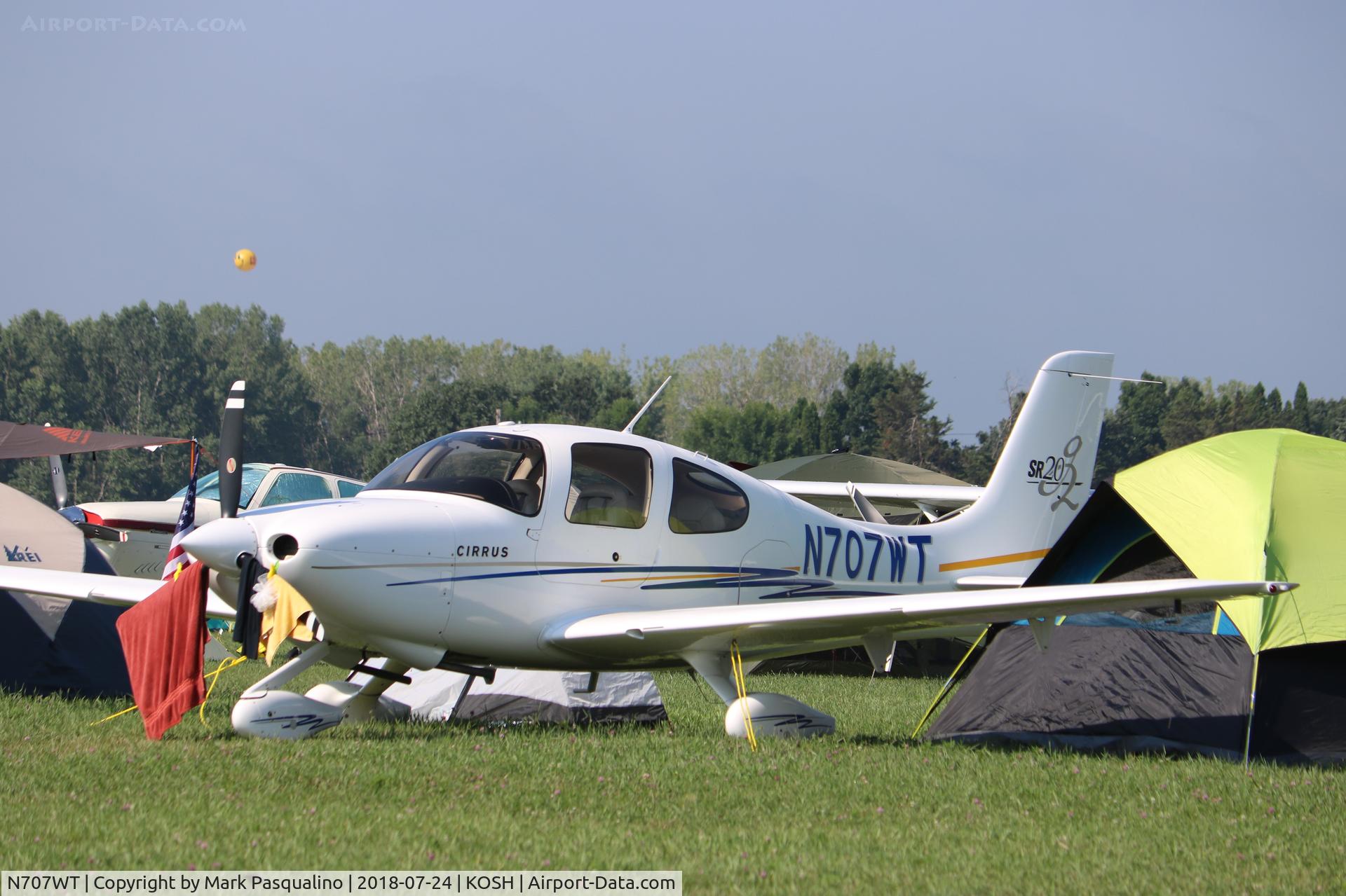 N707WT, 2005 Cirrus SR20 C/N 1522, Cirrus SR20