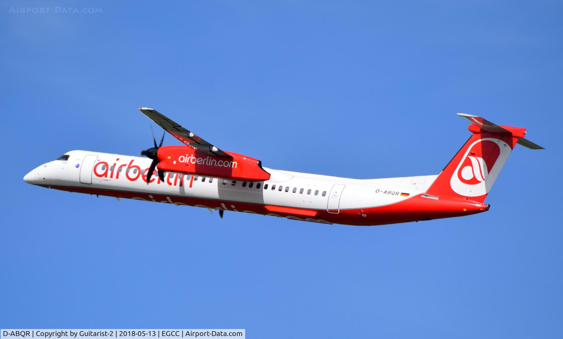 D-ABQR, 2016 De Havilland Canada DHC-8-402 Dash 8 Dash 8 C/N 4538, At Manchester