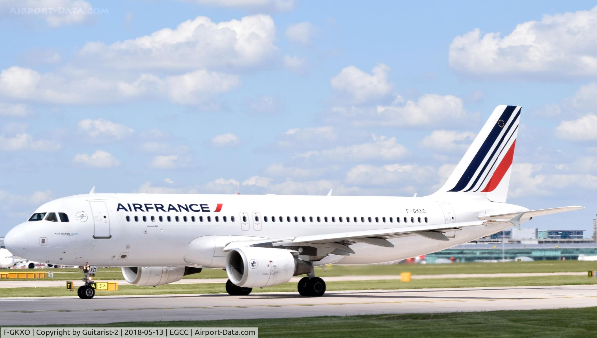 F-GKXO, 2008 Airbus A320-214 C/N 3420, At Manchester