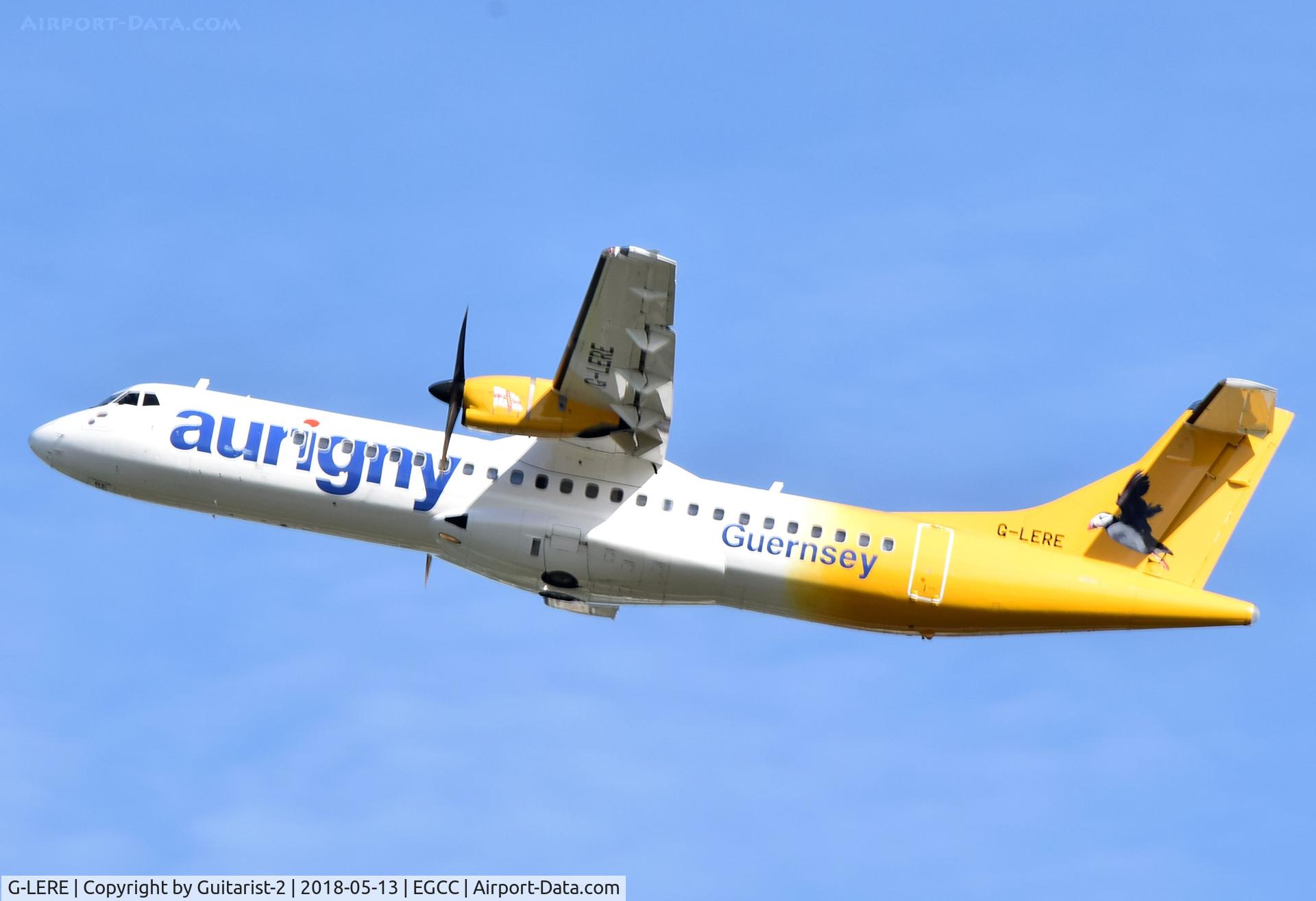 G-LERE, 2009 ATR 72-212A C/N 891, At Manchester