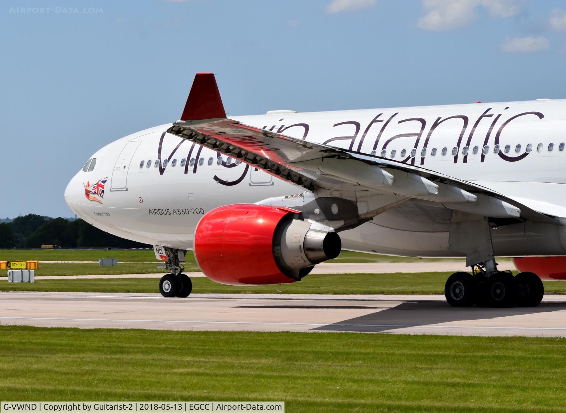 G-VWND, 2002 Airbus A330-223 C/N 476, At Manchester