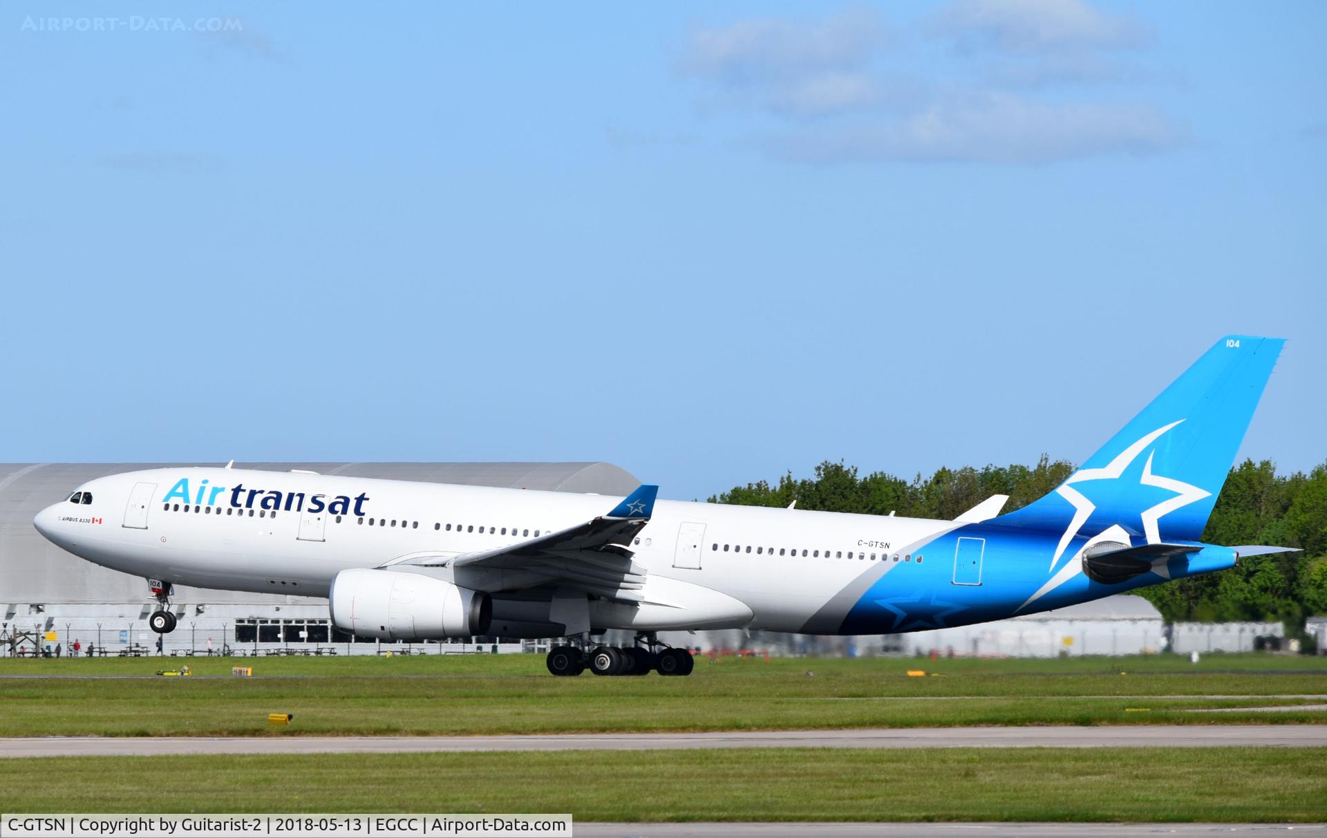 C-GTSN, 2000 Airbus A330-243 C/N 369, At Manchester