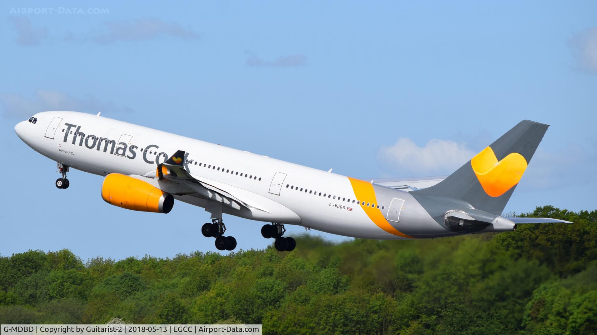 G-MDBD, 1999 Airbus A330-243 C/N 266, At Manchester