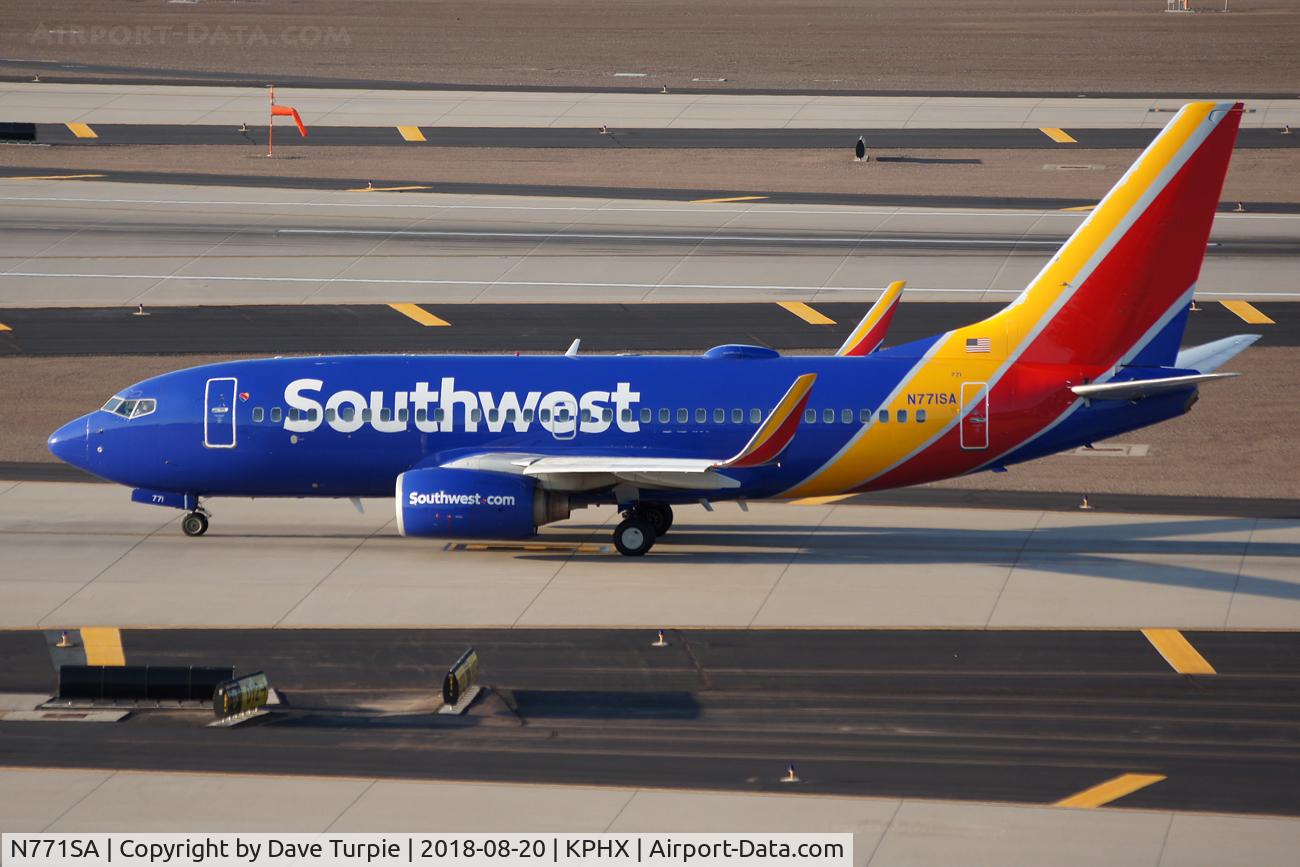 N771SA, 2000 Boeing 737-7H4 C/N 27879, No comment.