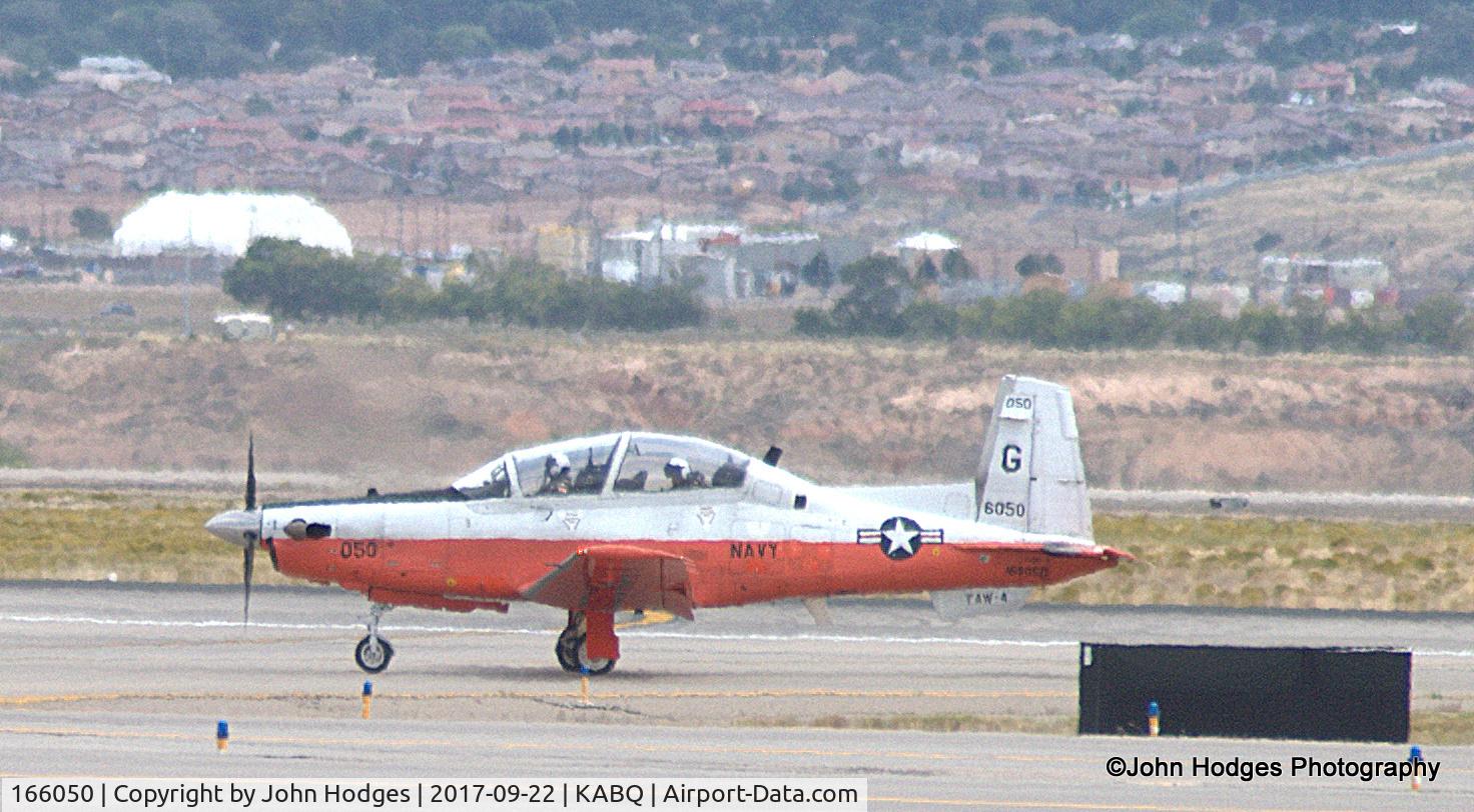 166050, Raytheon T-6B Texan II C/N PN-41, Landing at KABQ