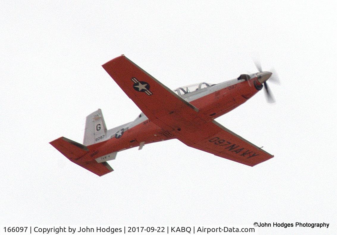 166097, Raytheon T-6B Texan II C/N PN-88, Doing options at KABQ