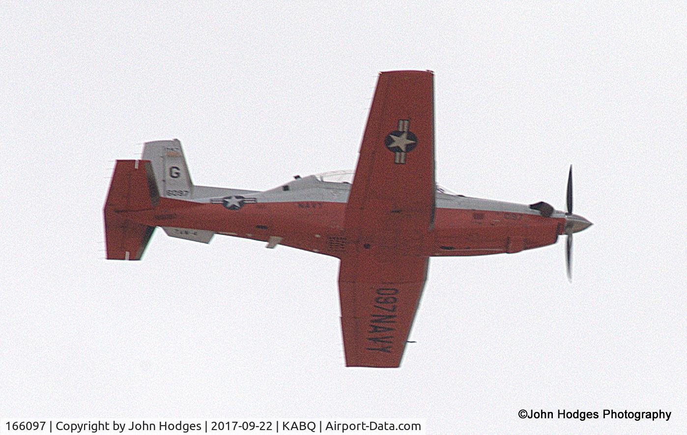 166097, Raytheon T-6B Texan II C/N PN-88, Fling out of KABQ